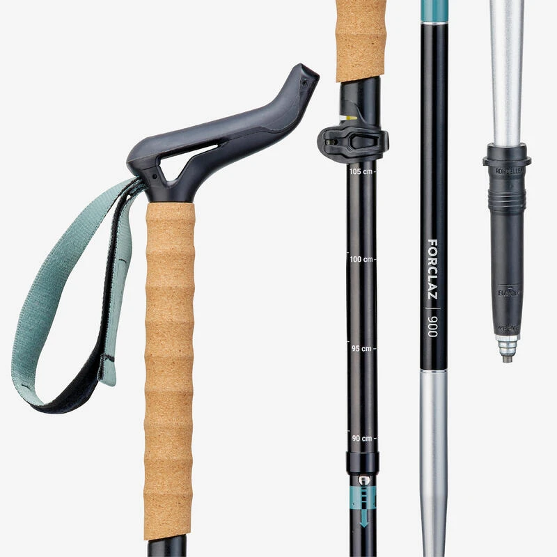 1 Bâton Canne Ultra-compact De Trek - MT900 Ergonomique - Noir 7 1 Bâton Canne Ultra-compact De Trek - MT900 Ergonomique - Noir – Image 5