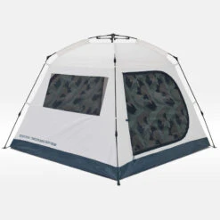 Quechua Abri De Camping 4 Places - Base Easy Fresh - Polyvalent, Instantané à Arceaux -Aventure Soldes abri de camping 4 places base easy fresh polyvalent instantane a arceaux 5