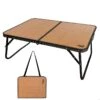 AKTIVE - Table De Camping Pliante Effet Bambou, 60x40x25 Cm 2 AKTIVE - Table De Camping Pliante Effet Bambou, 60x40x25 Cm -Aventure Soldes aktive table de camping pliante effet bambou 60x40x25 cm