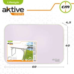 AKTIVE - Table Pliante Avec Poignée De Transport. Table De Camping 60x40x50 Cm -Aventure Soldes aktive table pliante avec poignee de transport table de camping 60x40x50 cm 4