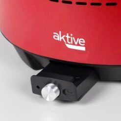 Barbecue De Table Sans Fumée Rond Rouge 2 En 1 Ø34 Cm Aktive -Aventure Soldes barbecue de table sans fumee rond rouge 2 en 1 o34 cm aktive 4