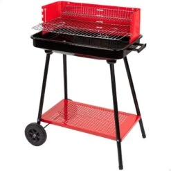 Barbecue Portable Au Charbon De Bois Pour 4 Niveaux Aktive
