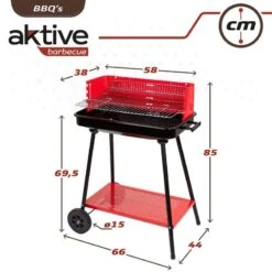 Barbecue Portable Au Charbon De Bois Pour 4 Niveaux Aktive 14 Barbecue Portable Au Charbon De Bois Pour 4 Niveaux Aktive -Aventure Soldes barbecue portable au charbon de bois pour 4 niveaux aktive 5