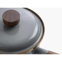 Barebones Casserole En émail / Poêle En Acier - Gris Pierre -Aventure Soldes barebones casserole en email poele en acier gris pierre 5