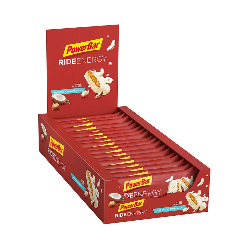 Powerbar Barre énergétique Ride Energy Coco-hazelnut Caramel 18 X 55g 3 Powerbar Barre énergétique Ride Energy Coco-hazelnut Caramel 18 X 55g