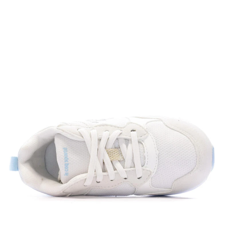 Baskets Blanches Garçon Le Coq Sportif Lcs R500 Inf Iridescent Optical 6 Baskets Blanches Garçon Le Coq Sportif Lcs R500 Inf Iridescent Optical – Image 4