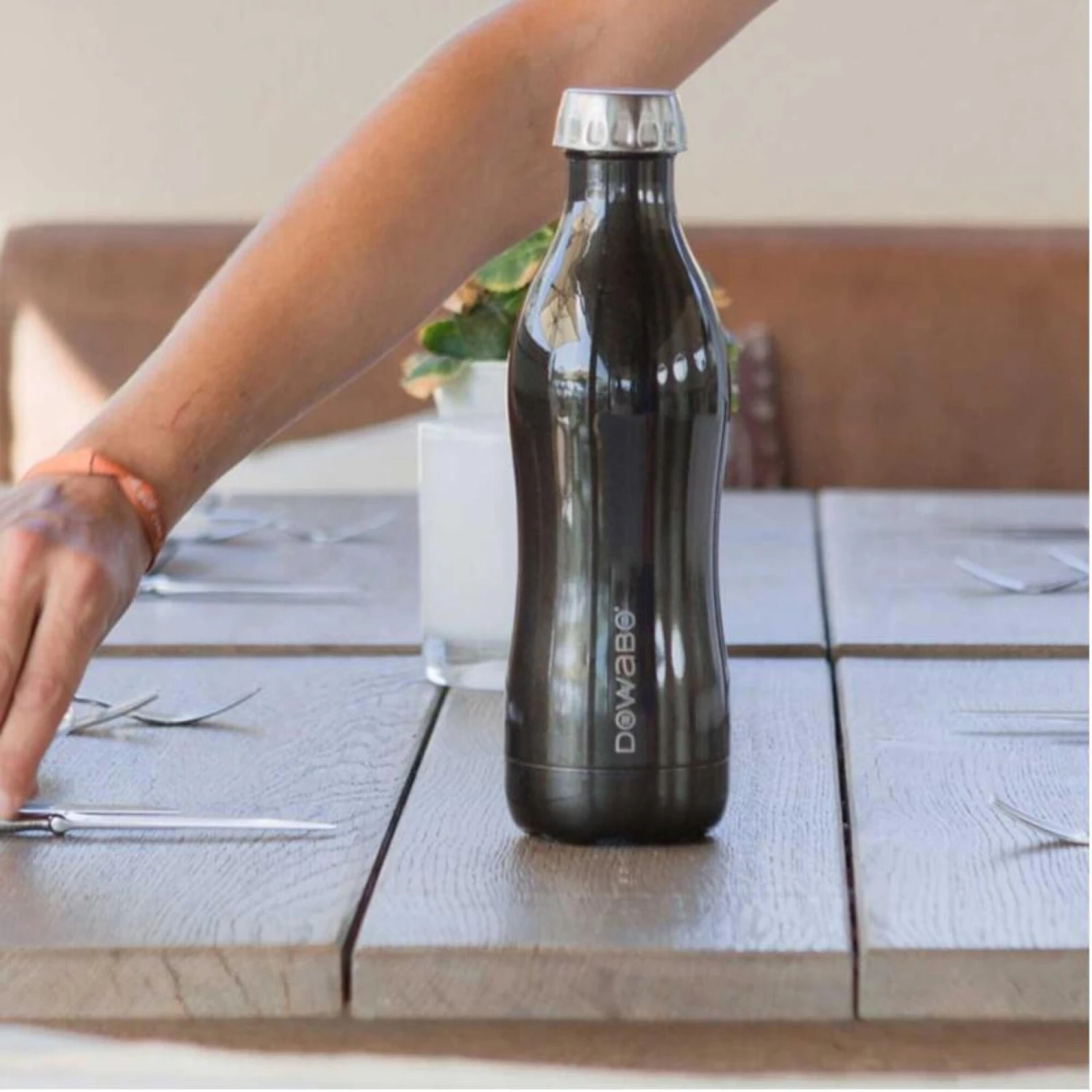 Bouteille Isotherme Double Paroi Collection Metallic - 750 Ml - Bleu 7 Bouteille Isotherme Double Paroi Collection Metallic - 750 Ml - Bleu – Image 5