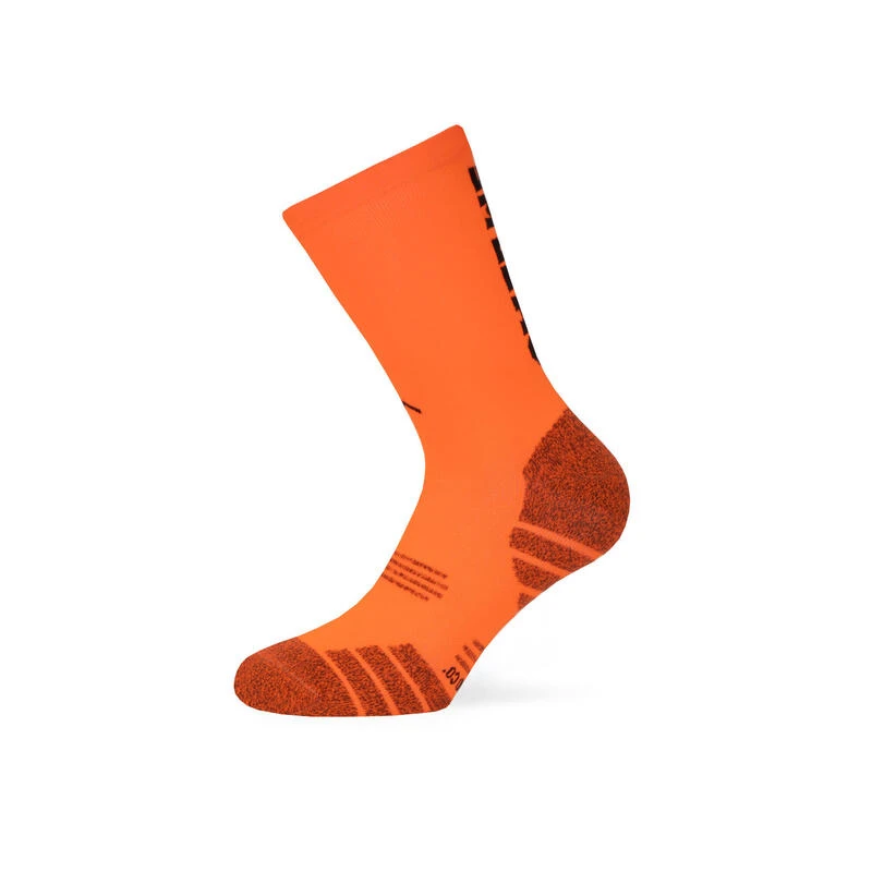 Call Me Chaussette De Course Unisexe, Tricotée Couleur Orange Fluo 4 Call Me Chaussette De Course Unisexe, Tricotée Couleur Orange Fluo – Image 2