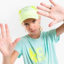 Casquette De Running Enfant Respirante - KIPRUN Run Dry Jaune 13 Casquette De Running Enfant Respirante - KIPRUN Run Dry Jaune -Aventure Soldes casquette de running enfant respirante kiprun run dry jaune 3