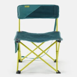 Quechua CHAISE BASSE PLIANTE DE CAMPING MH100 Jaune -Aventure Soldes chaise basse pliante de camping mh100 jaune 4