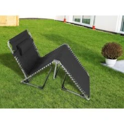 Chaise Longue Torget - Transat - Bain De Soleil 190x60x30 Cm - 150 Kg - Pliable -Aventure Soldes chaise longue torget transat bain de soleil 190x60x30 cm 150 kg pliable 3