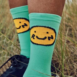 Chaussette De Running Unisexe Smile Run, Tricotée Couleur Turquoise 9 Chaussette De Running Unisexe Smile Run, Tricotée Couleur Turquoise -Aventure Soldes chaussette de running unisexe smile run tricotee couleur turquoise 3
