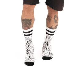 Chaussettes American Socks Broken Chain - Mid High 8 Chaussettes American Socks Broken Chain - Mid High -Aventure Soldes chaussettes american socks broken chain mid high 2