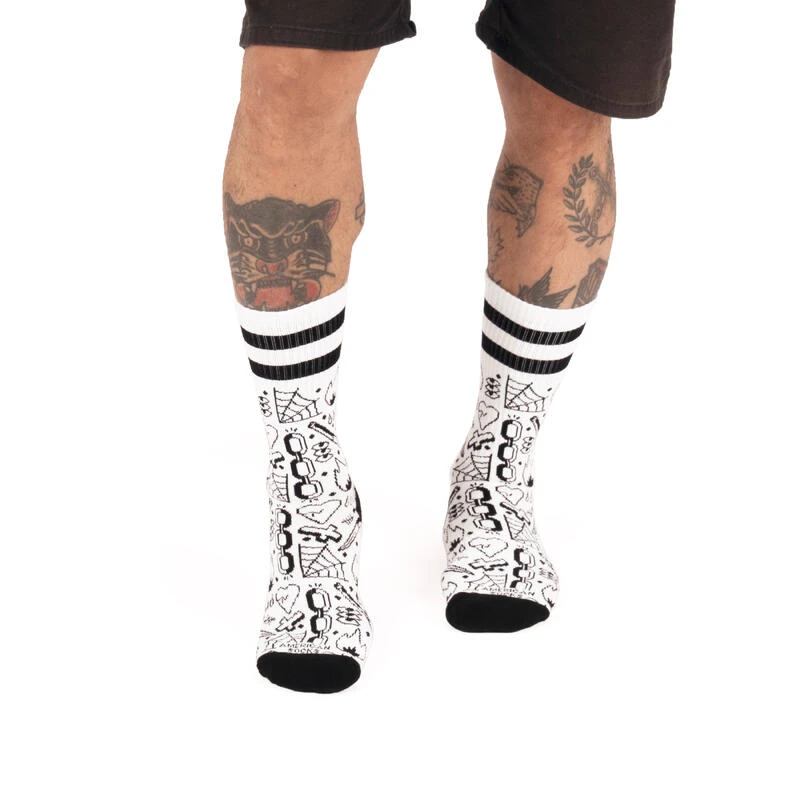 Chaussettes American Socks Broken Chain - Mid High 5 Chaussettes American Socks Broken Chain - Mid High – Image 3