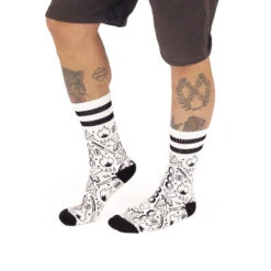 Chaussettes American Socks Broken Chain - Mid High 9 Chaussettes American Socks Broken Chain - Mid High -Aventure Soldes chaussettes american socks broken chain mid high 3