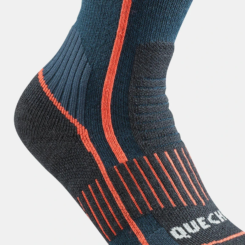 Quechua Chaussettes Chaudes De Randonnée - SH500 MOUNTAIN MID - Enfant X2 Paires 8 Quechua Chaussettes Chaudes De Randonnée - SH500 MOUNTAIN MID - Enfant X2 Paires – Image 6