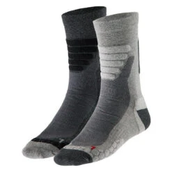 Chaussettes De Randonnée Xtreme Grises 2-PACK