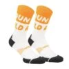 CHAUSSETTES DE RUNNING RUN900 EPAISSES MI-MOLLET RUN WILD BLANC ORANGE 1 CHAUSSETTES DE RUNNING RUN900 EPAISSES MI-MOLLET RUN WILD BLANC ORANGE -Aventure Soldes chaussettes de running run900 epaisses mi mollet run wild blanc orange