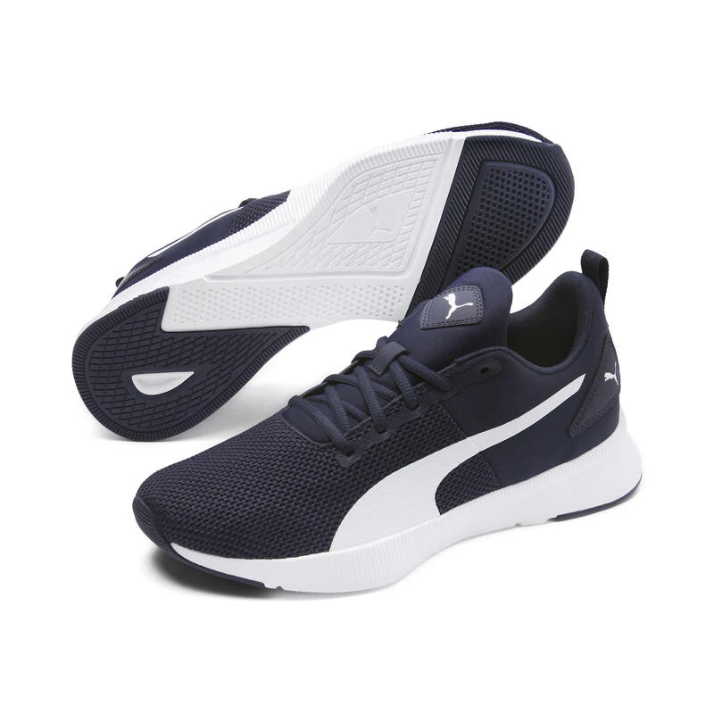 Chaussure De Running Flyer Runner PUMA Peacoat White Blue 3 Chaussure De Running Flyer Runner PUMA Peacoat White Blue