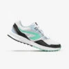 Kalenji CHAUSSURE DE RUNNING HOMME RUN ACTIVE GRIP BLANC VERT -Aventure Soldes chaussure de running homme run active grip blanc vert