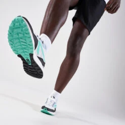 Kalenji CHAUSSURE DE RUNNING HOMME RUN ACTIVE GRIP BLANC VERT 21 Kalenji CHAUSSURE DE RUNNING HOMME RUN ACTIVE GRIP BLANC VERT -Aventure Soldes chaussure de running homme run active grip blanc vert 9
