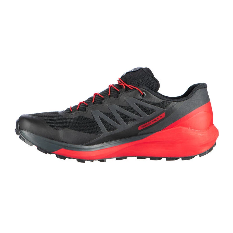 CHAUSSURE DE TRAIL RUNNING SALOMON SENSE RIDE 4 NOIR ROUGE 4 CHAUSSURE DE TRAIL RUNNING SALOMON SENSE RIDE 4 NOIR ROUGE – Image 2