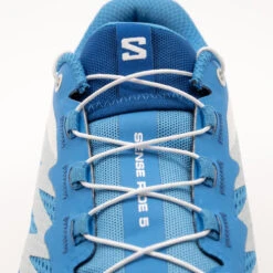 CHAUSSURE DE TRAIL RUNNING SALOMON SENSE RIDE 5 M BLEU WHITE -Aventure Soldes chaussure de trail running salomon sense ride 5 m bleu white 4