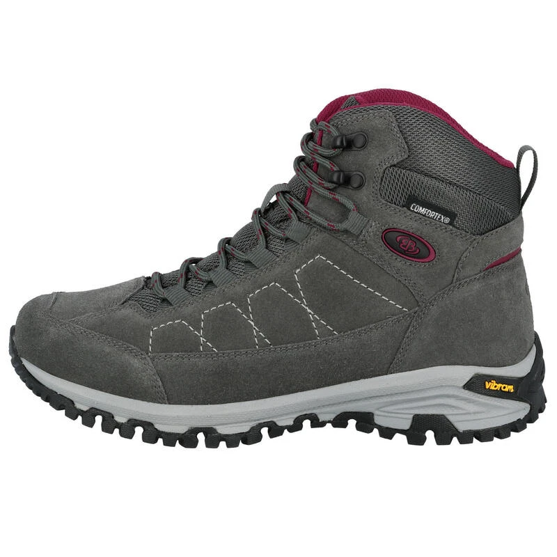Brütting Chaussure Extérieure Gris Waterproof Femmes Mount Adams High 3 Brütting Chaussure Extérieure Gris Waterproof Femmes Mount Adams High