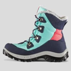 Quechua CHAUSSURES CHAUDES IMPERMÉABLES DE RANDONNÉE -SH500 WARM HIGH LACET-ENFANT 30-38 9 Quechua CHAUSSURES CHAUDES IMPERMÉABLES DE RANDONNÉE -SH500 WARM HIGH LACET-ENFANT 30-38 -Aventure Soldes chaussures chaudes impermeables de randonnee sh500 warm high lacet enfant 30 38 2