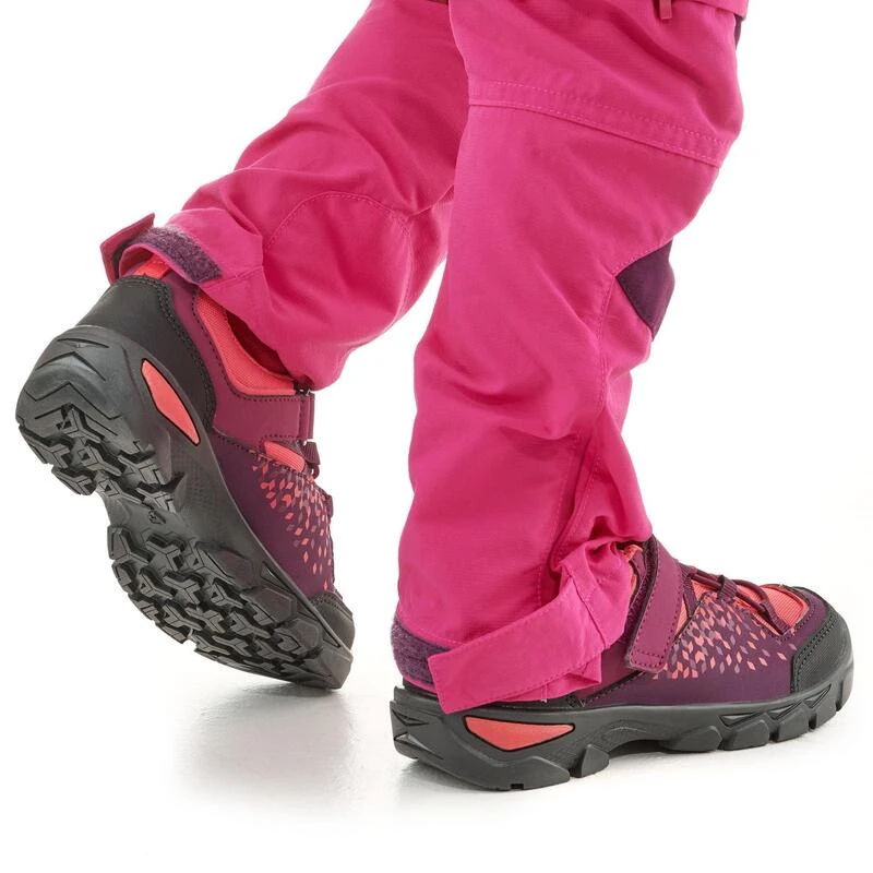 Quechua Chaussures De Randonnée Enfant Basses Avec Scratch MH120 LOW Violettes 28 AU 34 7 Quechua Chaussures De Randonnée Enfant Basses Avec Scratch MH120 LOW Violettes 28 AU 34 – Image 5