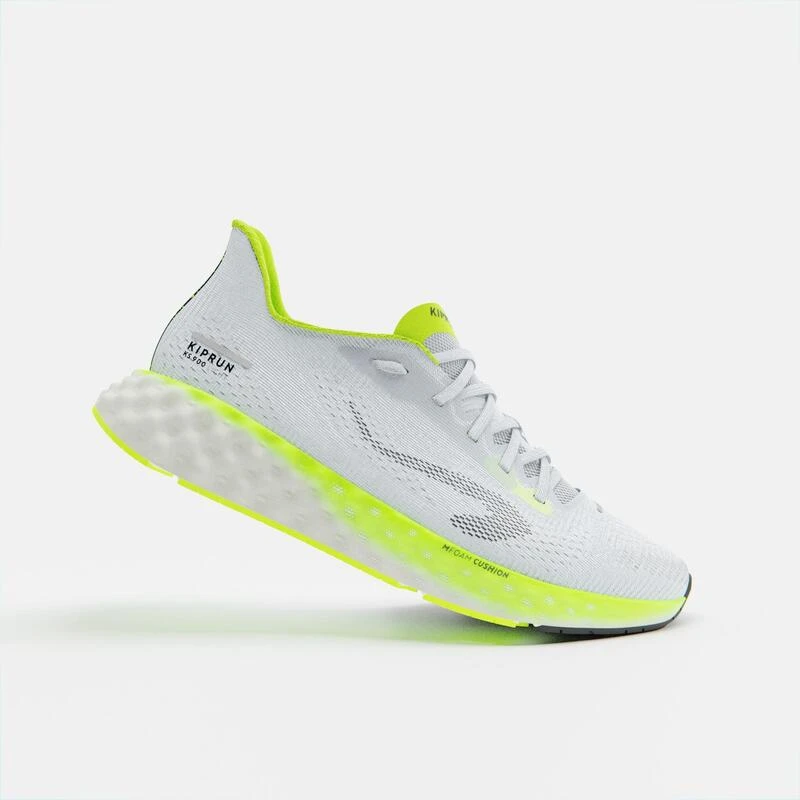 Chaussures Running Homme - KIPRUN KS900 Light Gris Jaune 3 Chaussures Running Homme - KIPRUN KS900 Light Gris Jaune