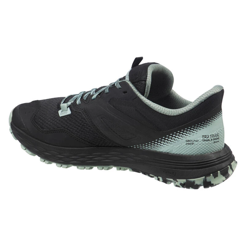 CHAUSSURES TRAIL RUNNING POUR HOMME TR2 NOIR VERT 5 CHAUSSURES TRAIL RUNNING POUR HOMME TR2 NOIR VERT – Image 3