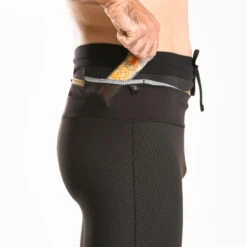 CUISSARD DE TRAIL RUNNING EMBOSS HOMME NOIR BRONZE -Aventure Soldes cuissard de trail running emboss homme noir bronze 6