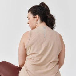 Kalenji Débardeur Respirant Running Femme - Soft Beige 12 Kalenji Débardeur Respirant Running Femme - Soft Beige -Aventure Soldes debardeur respirant running femme soft beige 2