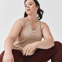 Kalenji Débardeur Respirant Running Femme - Soft Beige 13 Kalenji Débardeur Respirant Running Femme - Soft Beige -Aventure Soldes debardeur respirant running femme soft beige 3