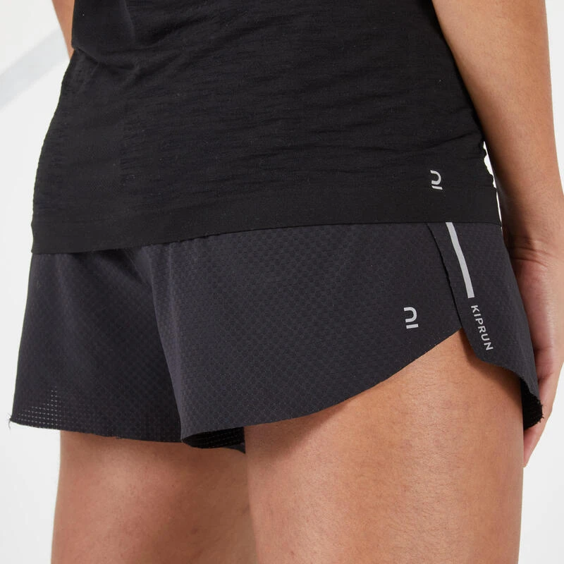 DEBARDEUR RUNNING FEMME RESPIRANT KIPRUN CARE NOIR ROSE 7 DEBARDEUR RUNNING FEMME RESPIRANT KIPRUN CARE NOIR ROSE – Image 5