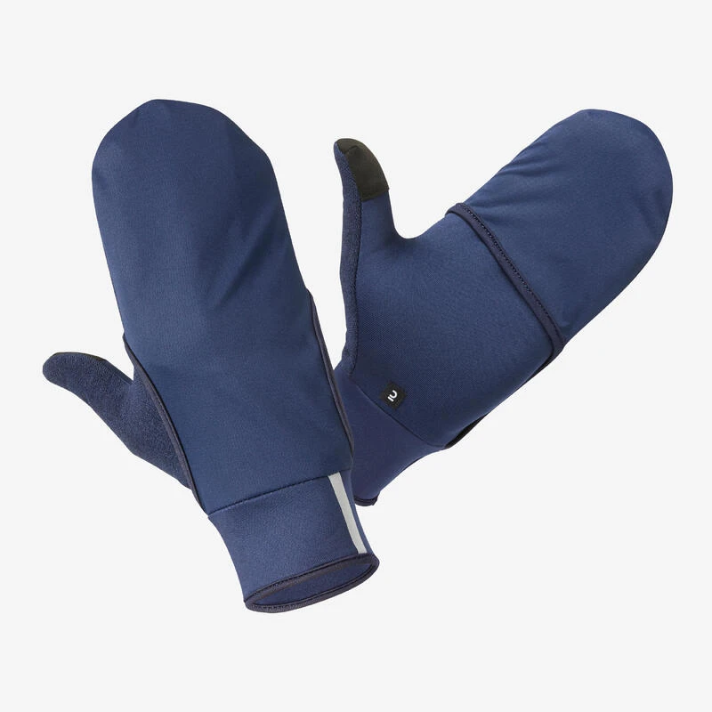 Gants De Running Homme Femme - KIPRUN Evolutiv V2 Bleu Marine 3 Gants De Running Homme Femme - KIPRUN Evolutiv V2 Bleu Marine