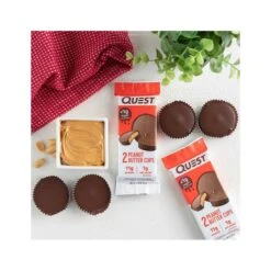 Quest Gâteaux | Gâteaux | Boîte Peanut Butter Cups (12x42g) | Peanut Butter -Aventure Soldes gateaux gateaux boite peanut butter cups 12x42g peanut butter 2