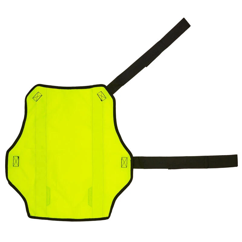 GILET CHIEN CHASSE JAUNE 100 7 GILET CHIEN CHASSE JAUNE 100 – Image 5