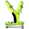 AVENTO Gilet De Sport à Led - Rechargeable - Jaune Fluo - Gilet De Sécurité