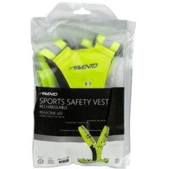 AVENTO Gilet De Sport à Led - Rechargeable - Jaune Fluo - Gilet De Sécurité -Aventure Soldes gilet de sport a led rechargeable jaune fluo gilet de securite 5