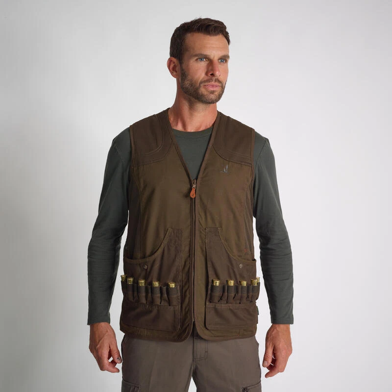 GILET REVERSIBLE PERCUSSION CAMO FLUO / VERT 4 GILET REVERSIBLE PERCUSSION CAMO FLUO / VERT – Image 2