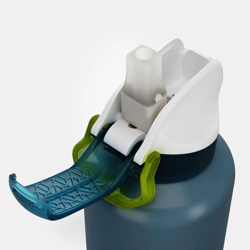 Quechua Gourde Alu 0,6L Avec Bouchon Instantané Et Pipette Pour La Randonnée 8 Quechua Gourde Alu 0,6L Avec Bouchon Instantané Et Pipette Pour La Randonnée – Image 6