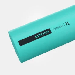 Quechua Gourde Alu 1L Avec Bouchon à Ouverture Rapide Pour La Randonnée - Vert -Aventure Soldes gourde alu 1l avec bouchon a ouverture rapide pour la randonnee vert 2