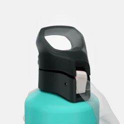 Quechua Gourde Alu 1L Avec Bouchon à Ouverture Rapide Pour La Randonnée - Vert -Aventure Soldes gourde alu 1l avec bouchon a ouverture rapide pour la randonnee vert 4