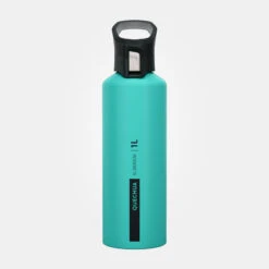 Quechua Gourde Alu 1L Avec Bouchon à Ouverture Rapide Pour La Randonnée - Vert -Aventure Soldes gourde alu 1l avec bouchon a ouverture rapide pour la randonnee vert 9