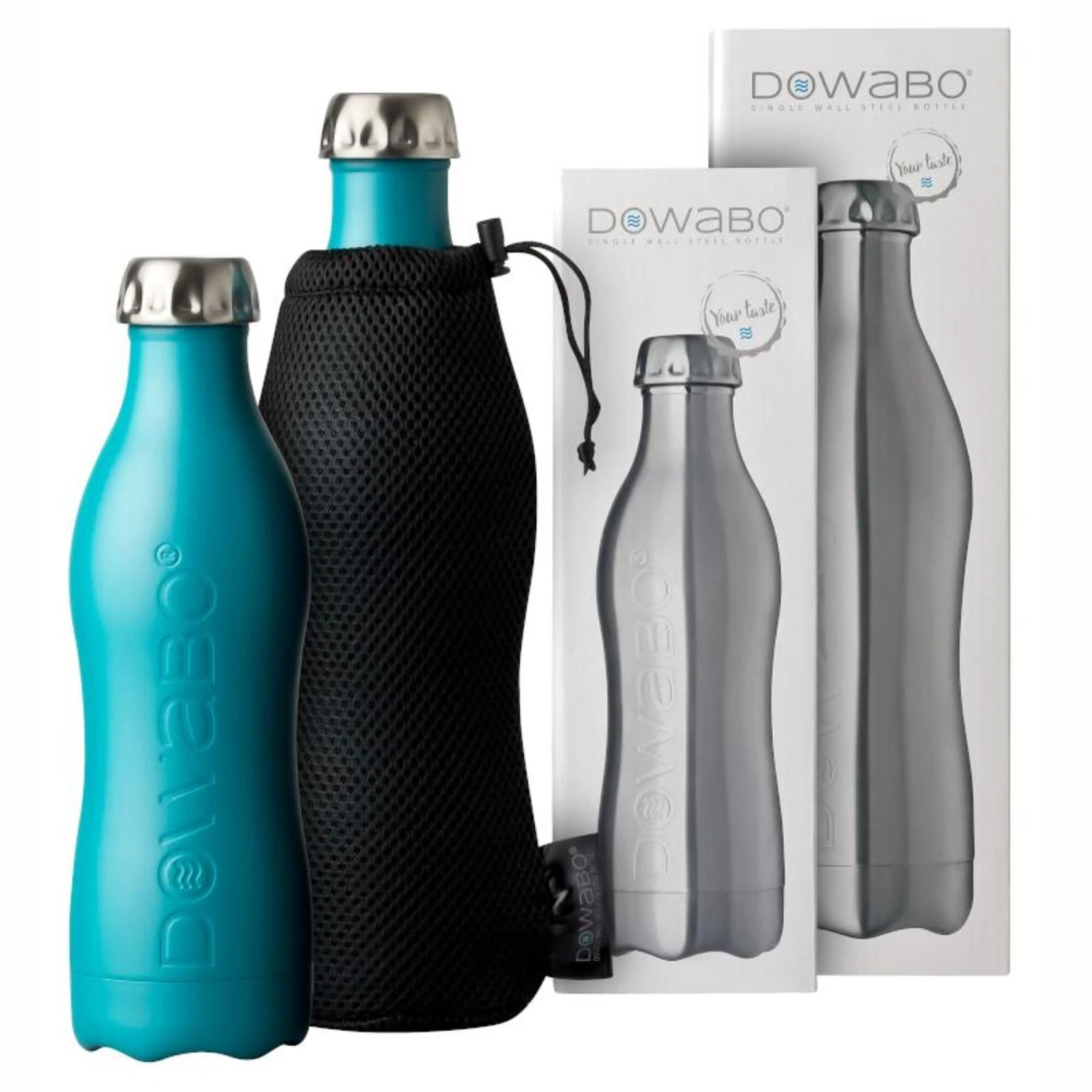 Gourde Cocktail Coll Piscine Simple Paroi - 1200 Ml - Bleu 5 Gourde Cocktail Coll Piscine Simple Paroi - 1200 Ml - Bleu – Image 4