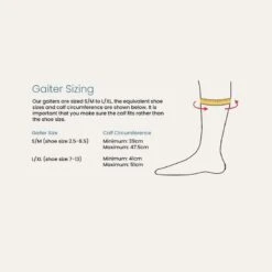 Guêtres De Terrain (set) - Noir -Aventure Soldes guetres de terrain set noir 2