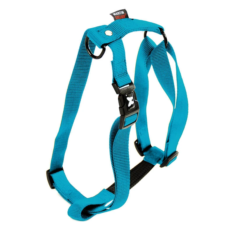 Harnais Confort Chien Bleu Turquoise 3 Harnais Confort Chien Bleu Turquoise