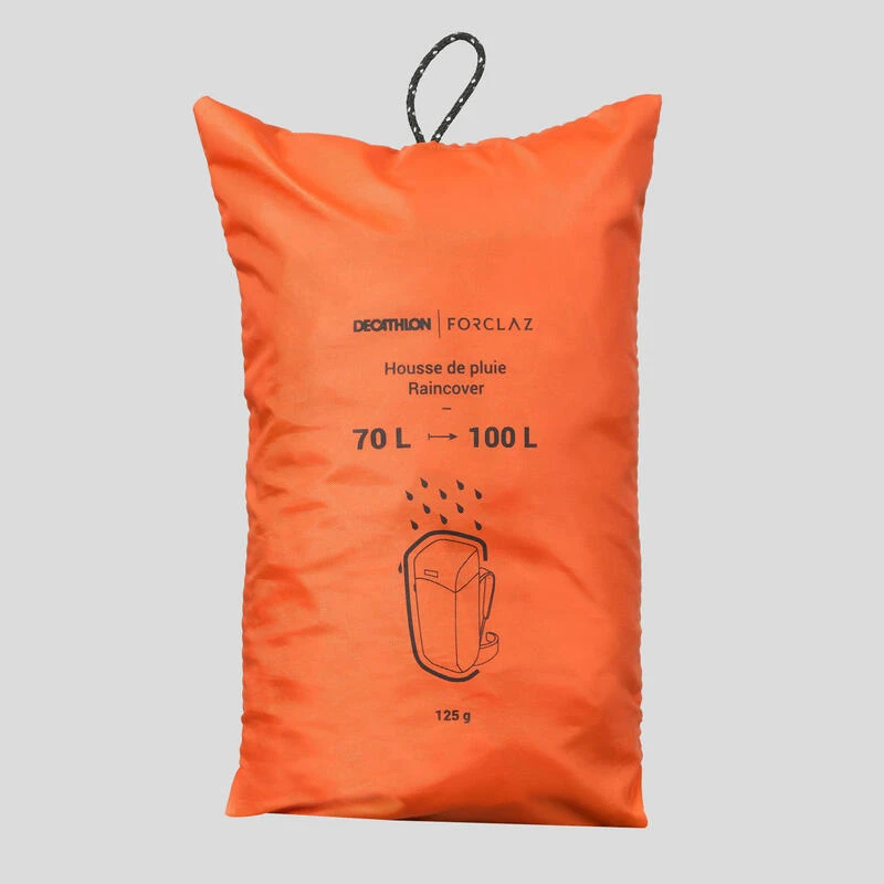 Housse De Pluie Basique Pour Sac à Dos De Trekking - 70/100L 5 Housse De Pluie Basique Pour Sac à Dos De Trekking - 70/100L – Image 3